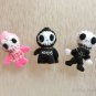 Tokidoki Adios Plush Toy, Miniature Felt Adios, Tiny Ciao Ciao, Felted Miniature, Handmade Tokidoki