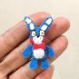 Miniature Felt FNAF, Felted Freddy Fazbears, Tiny Bonnie Plushie, Five Nights At Freddy's Plush Toy