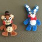 Miniature Felt FNAF, Felted Freddy Fazbears, Tiny Bonnie Plushie, Five Nights At Freddy's Plush Toy