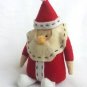 Handmade Felt Santa Ornament, Felt Christmas Ornament, Santa Claus Decoration, Interior Doll