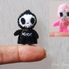 Tokidoki Adios Plush Toy, Miniature Felt Adios, Tiny Ciao Ciao, Felted Miniature, Handmade Tokidoki