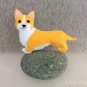 Felt Corgi Dog Plush, Christmas Ornament Decor, Holiday Dog Decoration, Gift For Dog Lover