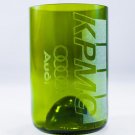 SET of 12 CUSTOM ENGRAVED Wine Bottle Tumblers as Business / Corporate / Personalised gifts