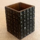 Hand crafted Pen Holder/ Pencil Stand Made with Pallet wood & computer keyboard