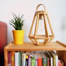 Pallet wood Wooden Lantern - table lamp - pendant light