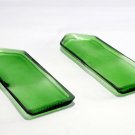 GREEN WHISKEY bottle Cheese Platter - Up-cycled Serving tray - Flat Plate - Recycled Glass