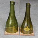 Wine Bottle Tea Light Candle Cover Set