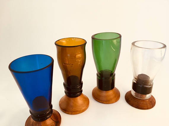 SHOT GLASSES made with BEER bottle top