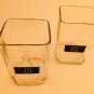 Johnnie Walker Black Label Whisky bottle Rocks Tumblers/ Glasses
