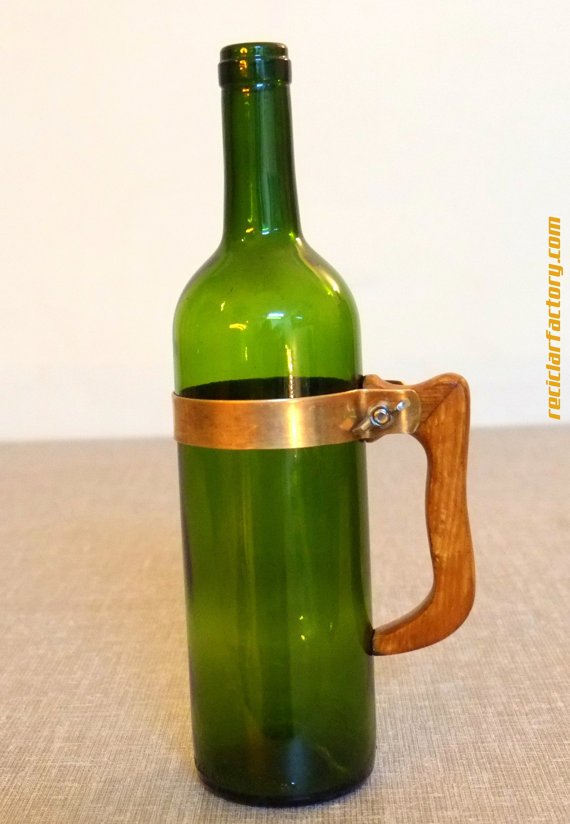 Upcycled Wine bottle Water Jug