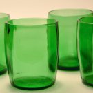Perrier Water Glasses Stemless Wine Pint Glass / Tumbler made from recycled bottle
