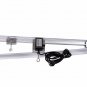 83" LIGHT TRACK RAIL 12W 10RPM Motor Grow Light Mover 4 Reflector Hood DE Gavita
