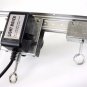 83" LIGHT TRACK RAIL 12W 10RPM Motor Grow Light Mover 4 Reflector Hood DE Gavita