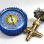 Combo R410a R22 Single Manifold Gauge Kit Testing Charging Air Condition & Hose
