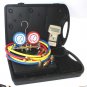 AC Manifold Gauge Set R134a R22 R12 HVAC W/ Digital Refrigerant Charging Scale