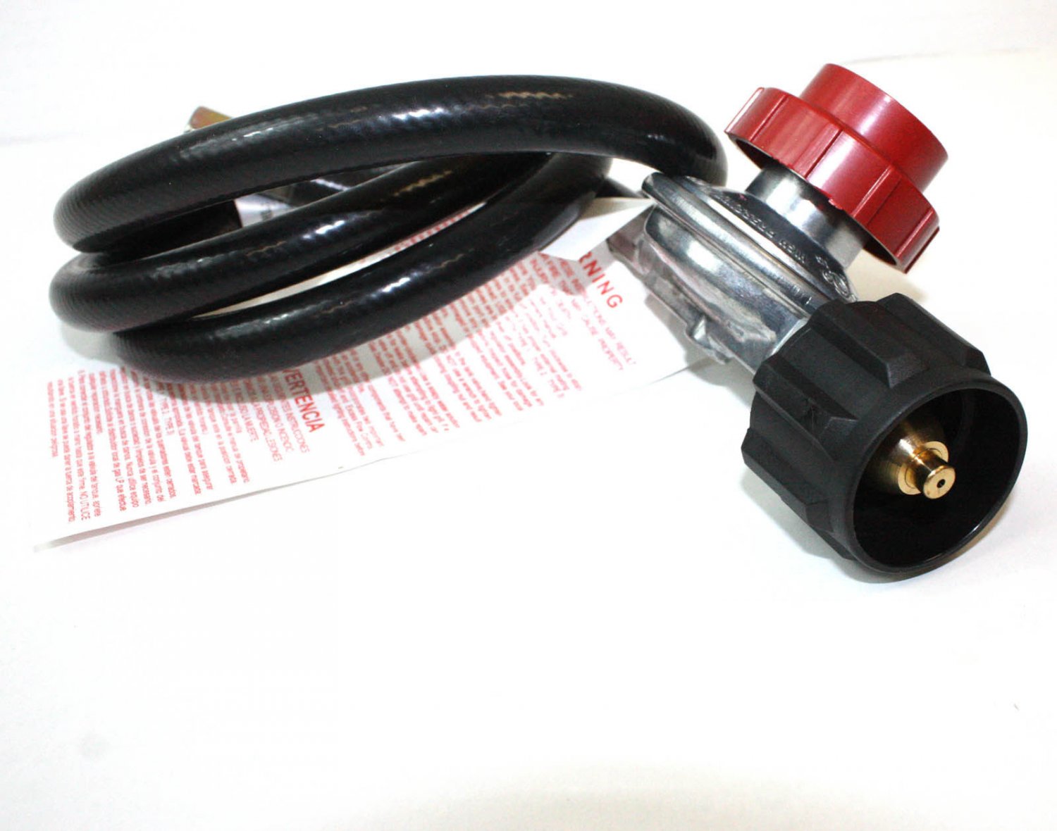 4.5ft Hose 20psi Adjustable Propane Gas Regulator BBQ Grill Burner Wok Fryer