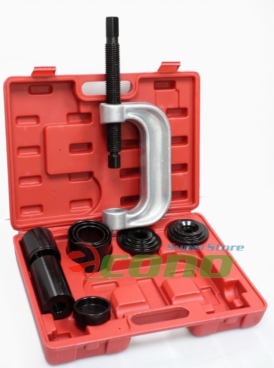 4 IN 1 BALL JOINT SERVICE KIT w/ C FRAME PRESS TRUCK BRAKE PIN REMOVER INSTALLER