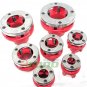 7 Size Pipe Threader Threading 3/8" to 2" Die Dies Set w/ Handle Ratchet