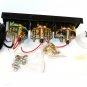 Mechanical Triple Auto Gauge Set For Cars Trucks Amperes Water Oil Pressure Temp