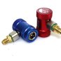 R1234YF AC High Low Quick Connector Adapter Coupler For Jaguar Land Rover BMW