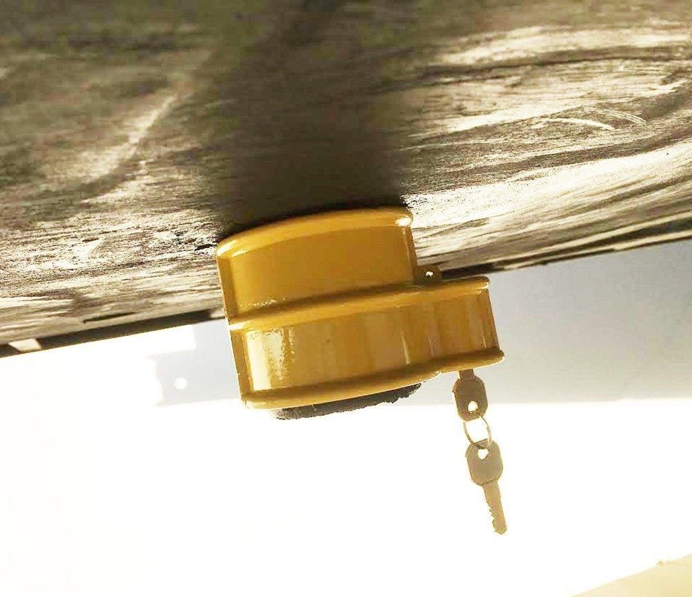 Anti theft KING PIN Lock 4 Container Trailer RV 5th Wheel Camper Trailer