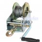 3500LBS Dual Gear Hand Winch Hand Crank Manual Boat ATV RV Trailer 33ft Cable