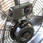Commercial High Velocity Rolling Industrial 24" Drum Adjustable Barrel Floor Fan