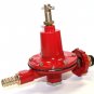 ADJUSTABLE 0-30PSI HIGH PRESSURE PROPANE REGULATOR HIGH FLOW 4 OUTDOOR LP BURNER