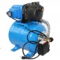 1.6 HP 1200W SHALLOW WELL GARDEN PUMP 1000GPH W/BOOSTER SYSTEM & PRESSURE TANK