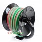Manual 100ft Twin Oxy Acetylene Welding Hose Reel Mount 300psi 100' Weld Hoses