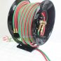 Manual 100ft Twin Oxy Acetylene Welding Hose Reel Mount 300psi 100' Weld Hoses