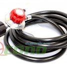 12 Feet Propane Regulator High Pressure LPG bbq Gas burner wok fryer Hose 20psi
