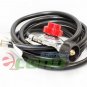 12 Feet Propane Regulator High Pressure LPG bbq Gas burner wok fryer Hose 20psi