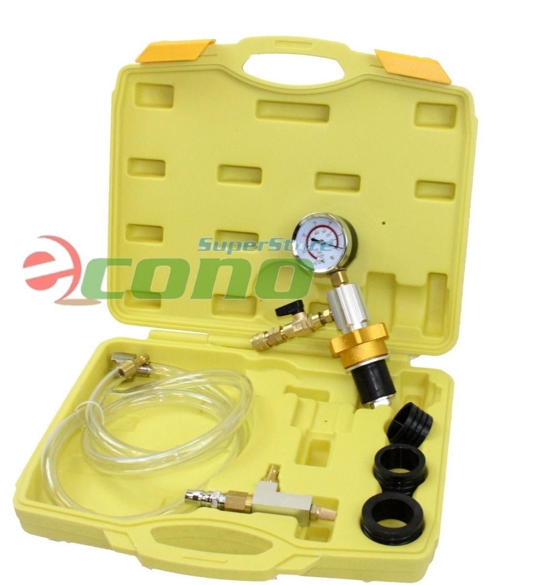 Auto Coolant Vacuum Kit Cooling System Vacuum Radiator Kit Refill & Purging Tool
