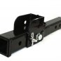 Folding 2" Trailer Hitch Mount Shank Adapter Cargo Wheelchair Carrier Fold Up