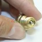 ACME AC R134a Brass Adapter Fitting 1/2" MALE Flare w/ valve core to 1/4" FEMALE