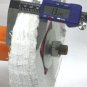 8" 1HP BENCH BUFFER POLISHER GRINDER BUFF POLISH 3450RPM 110V w/2 thick Wheel