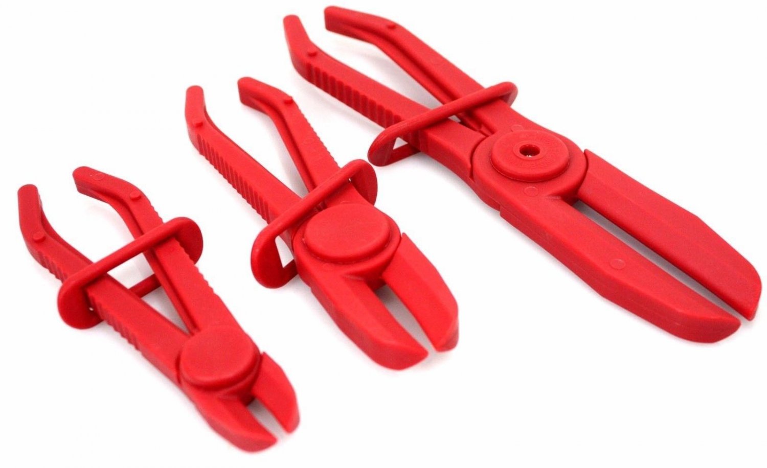 3Pcs Hose Clamp Plier Line Pipe Clamp Kit Set 4 Brake Radiators A/C Fuel Lines