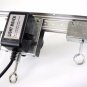 LOT  TWO 83" LIGHT TRACK RAIL Motor Grow Light Mover 4 Reflector Hood DE Gavita