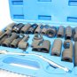 21pc Automotive Master Oxygen O2 Sensor & Special Sending Unit Socket Set