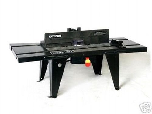 ALUMINUM WORK BENCH TOP DELUXE ROUTER TABLE STATIONARY POWER 34" x 13" TABLES