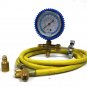 A/C R134a R12 R22 Single Manifold Gauge Kit 4 Testing Charging Air Conditioner