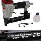 21 Gauge Wide Crown Durable Air Stapler Lightweight Holds Max 100 Staples Guns