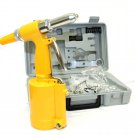 AIR HYDRUALUC RIVET POP GUN AIR RIVETER 3/16", 5/32", 1/8", 3/32" CARRYING CASE