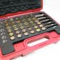 114PC Oil Pan Drain Sump Plug Key Thread Repair Tool Kit Set Drain plug w/ Case