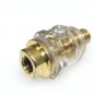 Mini IN-LINE OILER LUBRICATOR Oil for Air Tools Solid Brass Air Line Oiler 1/4"