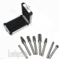 8pcs Double Cut Carbide Rotary Burr Set With Aluminum Case 1/4" Shank