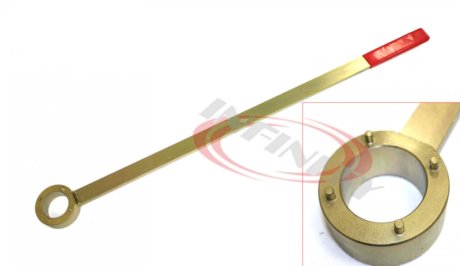 CRANK PULLEY HOLDING Vibration Damper LOCKING TOOL VW AUDI 1.8 & 2.0L TSI PETROL