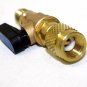 3pc HVAC A/C Straight SHUT-OFF Ball Valve Adapter For R134a R22 R12 R410a 1/4"