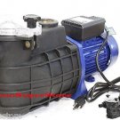 1-1/2" 1.5 HP Swimming Pool Pump Electric Spa Water Pumps 58GPM w/Strainer